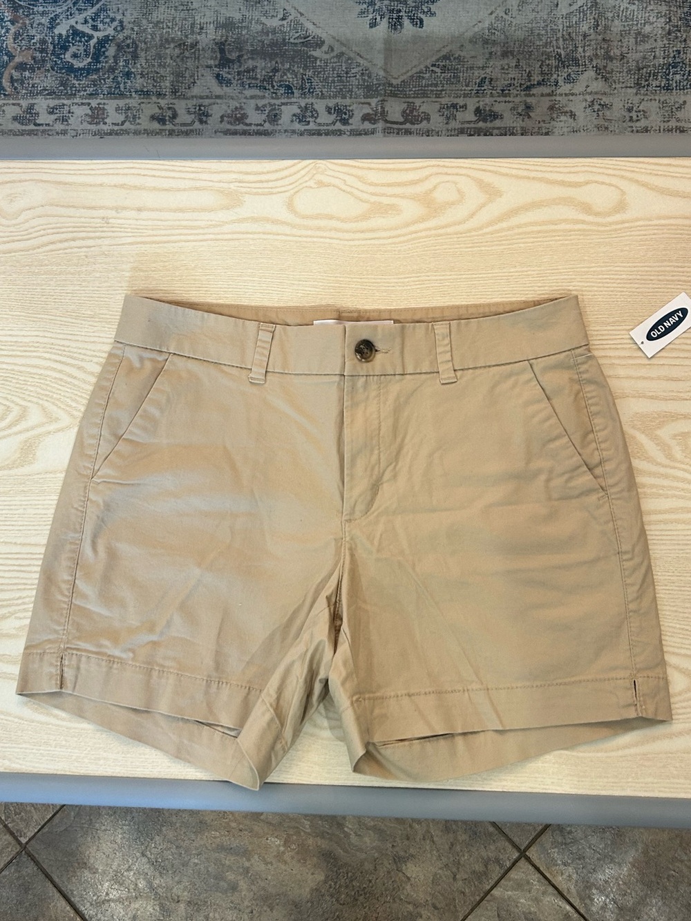 Old Navy Beige/Tan Chino Shorts